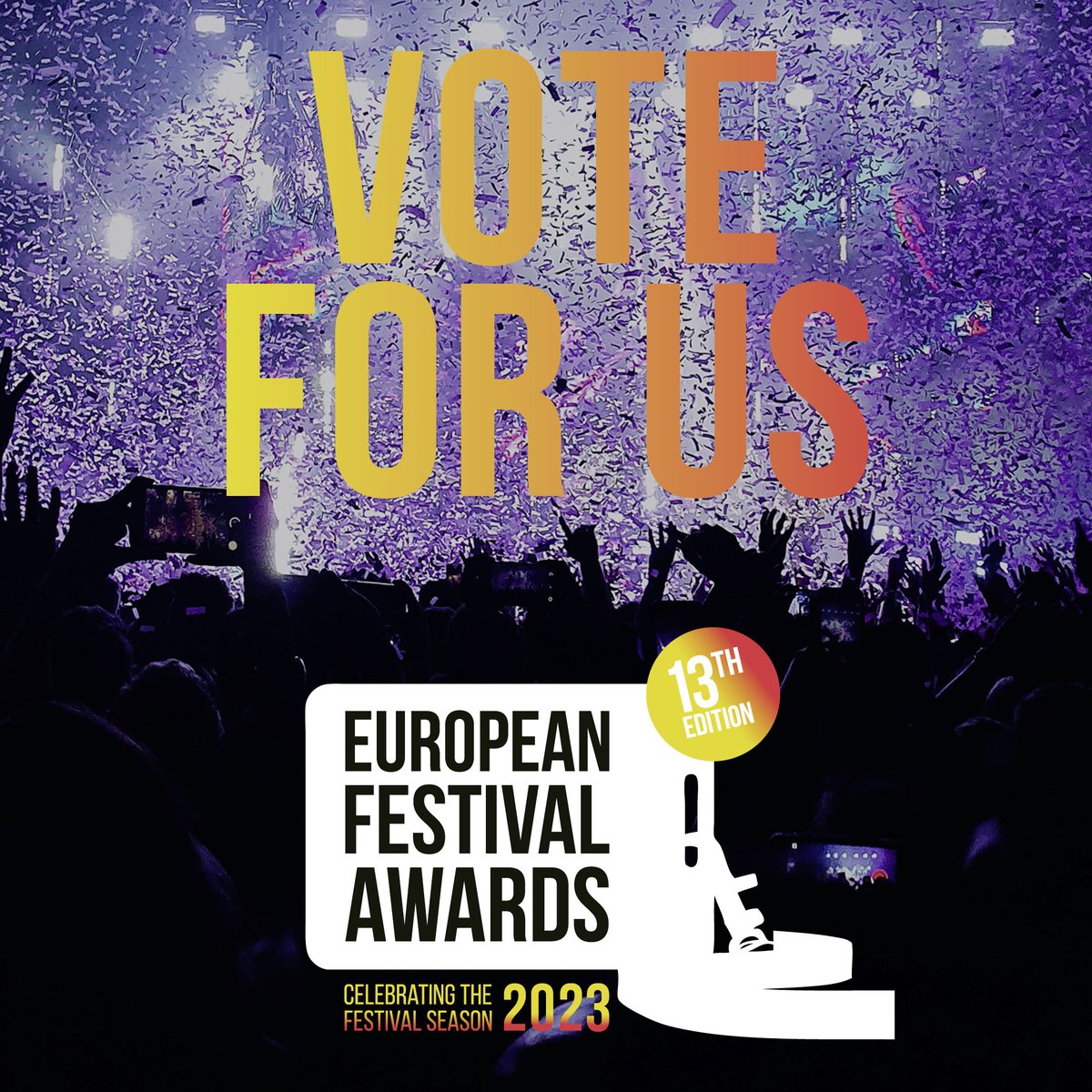 Diolch pawb : Thanks everyone 🎪 Vote for FOCUS Wales in the European Festival Awards! Delighted we're in the 'Best Small Festival' category for this, and we're in great company too! Voting is open at europeanfestivalawards.org/public-voting/ #Festival #Wales #Wrexham #NewMusic
