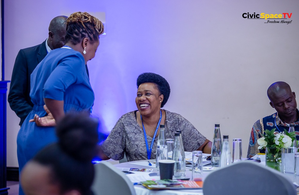 NayigaMadreen's tweet image. &quot;The main challenge in civil society  is the structural and administrative burdens of civil society and the shrinking funding base.&quot;@SarahBireete at the #CSOConvention2023 
#CSOConventionUG 
@ccgea1
#CivicSpaceTv 
Watch live stream via; 
youtube.com/live/yFP7avDYG…