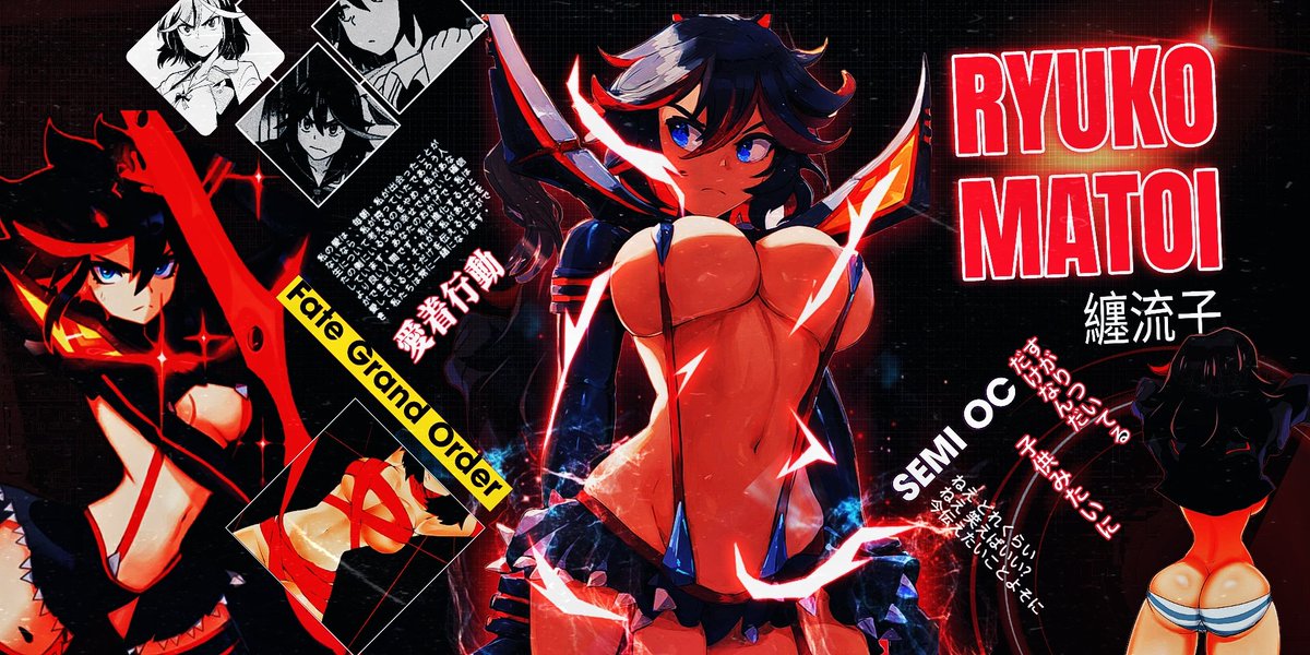 ㅤ
ㅤㅤㅤㅤ  
—————————  ｷﾘ ————
ㅤ纏流子 ` • ℱ𝑖𝑏𝑟𝑎𝑠 𝘝𝘪𝘷𝘢𝘴 𝘥𝘦 𝓒𝓸𝓶𝓫𝓪𝓽𝓮
ㅤ𝙎𝙚𝙧𝙫𝙖𝙣𝙩 Sᴇᴍɪ OC … ` 𝙰𝚟𝚎𝚗𝚐𝚎𝚛 𝓒𝓵𝓪𝓼𝓼 •
ㅤ𝟮𝟭 𝒴𝑜 — 𝒫𝒶𝓇𝑜𝒹𝓎  𝘈𝘤𝘤 #MVRP | 𝙇𝙚𝙬𝙙 `
ㅤㅤㅤㅤ  
ㅤㅤㅤㅤ