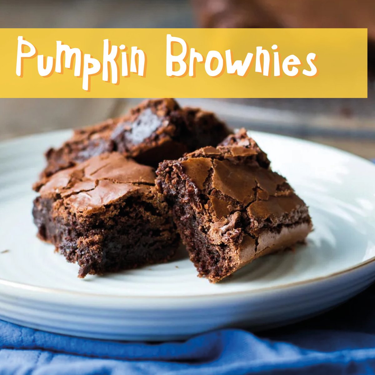 Who would have thought that pumpkin in a brownie could be so delicious!

If you don't believe us, you will just have to try it for yourself...

It's just one of the many inventive ways of using up those leftover pumpkins this Halloween season.

#PalmerandHowells #LoveFoodNotWaste