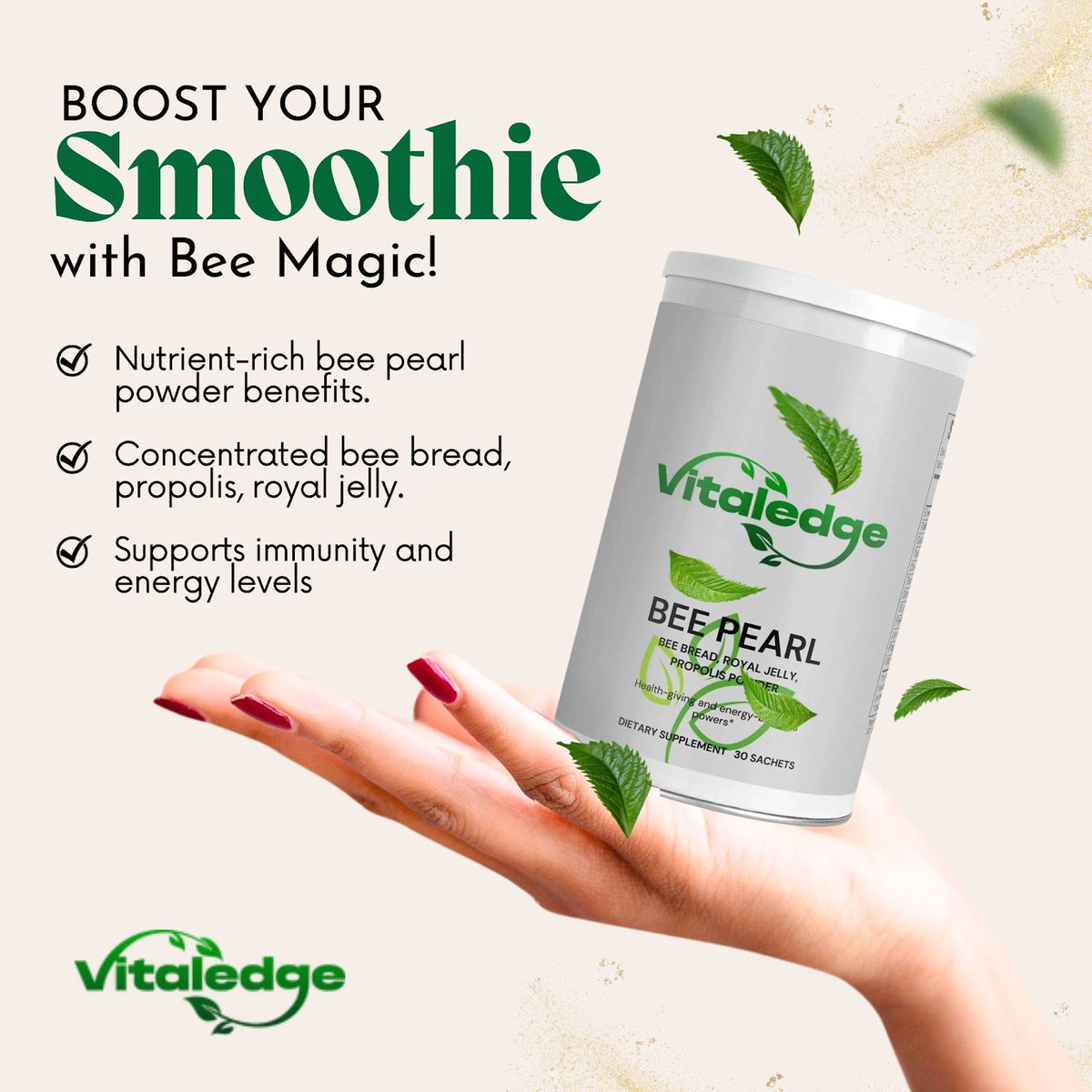Vital_Edge_'s tweet image. 1. Nutrient-rich Bee Pearl Powder benefits
2. Concentrated bee bread, propolis, royal jelly
3. Supports immunity and energy levels
4. A natural superfood for vitality
5. Discover the power of bees!
----
🌐 vitaledge.shop
.
#BeePearlPowder #Superfood #BeeMagic #Health