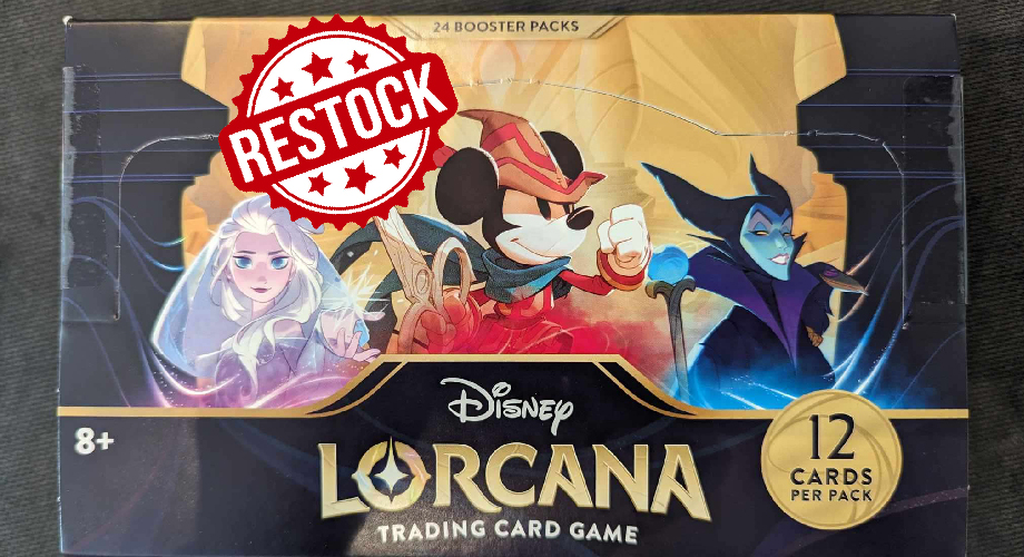 Restock for The First Chapter is finally hitting North America and it comes with stronger packaging and updated cards!

More details: mushureport.com/the-first-chap…

#disney #disneylorcana #Lorcana #TheFirstChapter