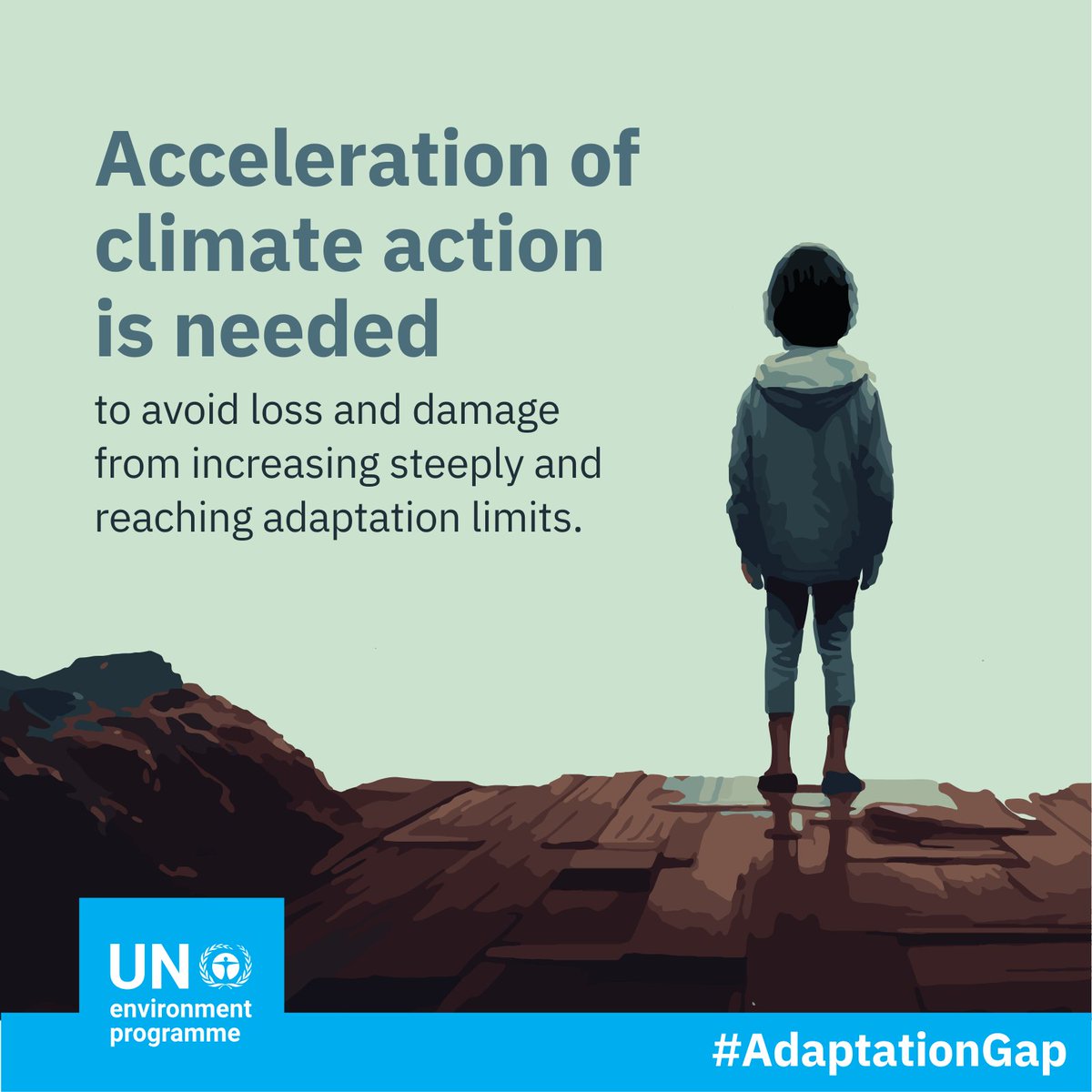 The @UNEP 2023 #AdaptationGap Report finds that progress on #climate adaptation is slowing on all fronts. Discover what actions need to be taken to catch up to the rising #ClimateCrisis: ➡️bit.ly/AdaptationGap2…