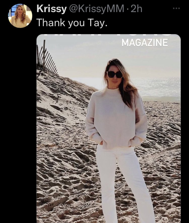 presel_'s tweet photo. .@KrissyMM flaunts how she lives in the Hamptons while Celsius creditors suffer.
#FUKM https://t.co/KuqgIWOAx3