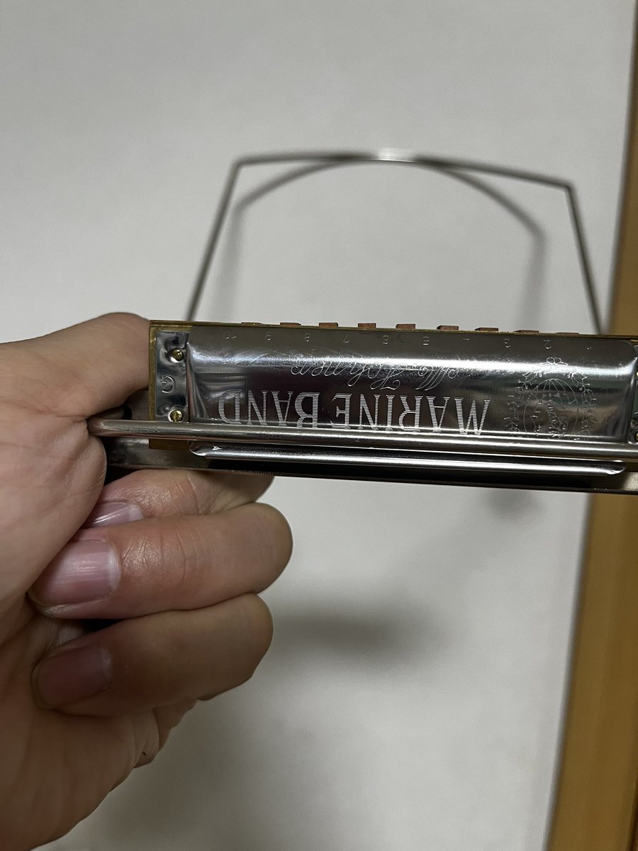 dgakane's tweet image. #hohner #marineband #comb #swell