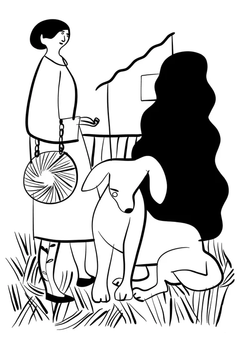 依頼が来ないタイプの線画 