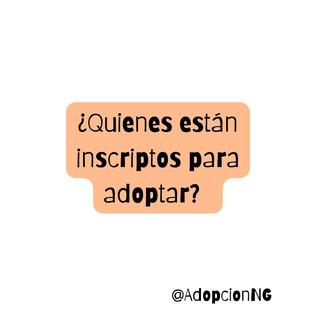 AdopcionNG's tweet photo. Las estadísticas nos duelen y por eso estamos trabajando para cambiar estos números. Queremos que más personas se animen a ahijar a adolescentes y les restituyan sus derechos. Que vivir #EnFamilia sea una realidad no un sueño. https://t.co/v3F3ysGenA