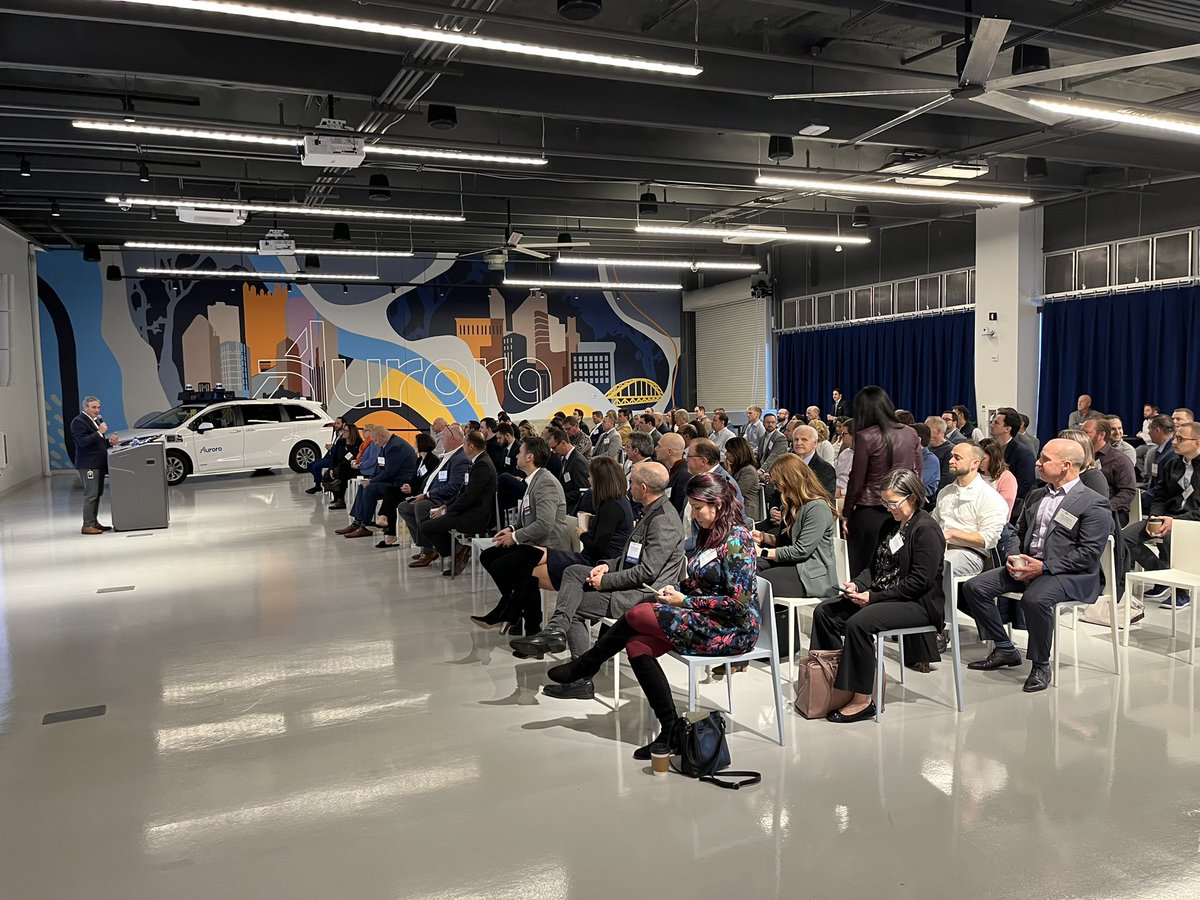 pghtech's tweet photo. Kicking off our Converging Megatrends event on autonomy and electric vehicles with @LucidMotors at @aurora_inno https://t.co/EFELtVA0f4