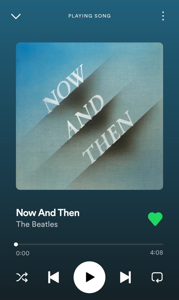 A hauntingly beautiful & stunning final tune. Thanks John, George, Paul and Ringo. Long live the Beatles.