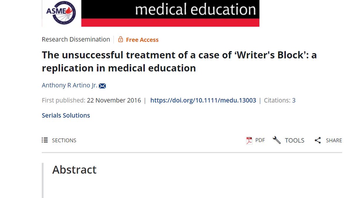 I used <a href="/ChatGPTUser/">ChatGPT</a> to help me write this <a href="/MedEd_Journal/">Medical Education</a> #replication paper...

LOL! 😂

#MedEd #ChatGPT 

…epublications.onlinelibrary.wiley.com/doi/10.1111/me…