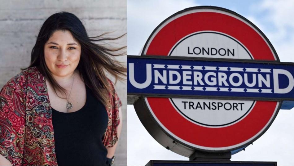 meganoticiascl's tweet photo. Ingeniera chilena fue homenajeada en Londres: Le pusieron su nombre a una estación de Metro https://t.co/E0FbtmZB3y https://t.co/Oeu9ANEkNX