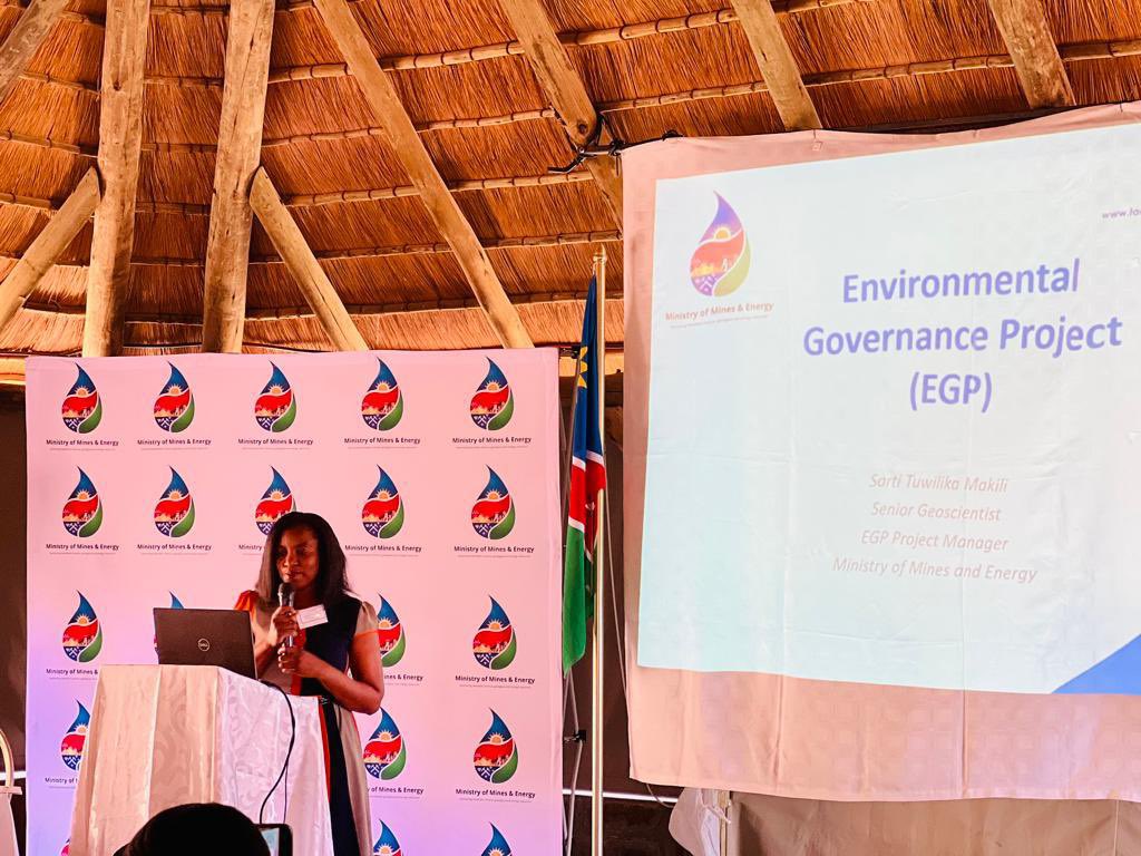 UNDPNamibia's tweet image. 💪 Let’s work together for a greener, more responsible future in the mining sector. #EnvironmentalGovernance #SustainableMining #NamibiaMining 🌿💎🇳🇦