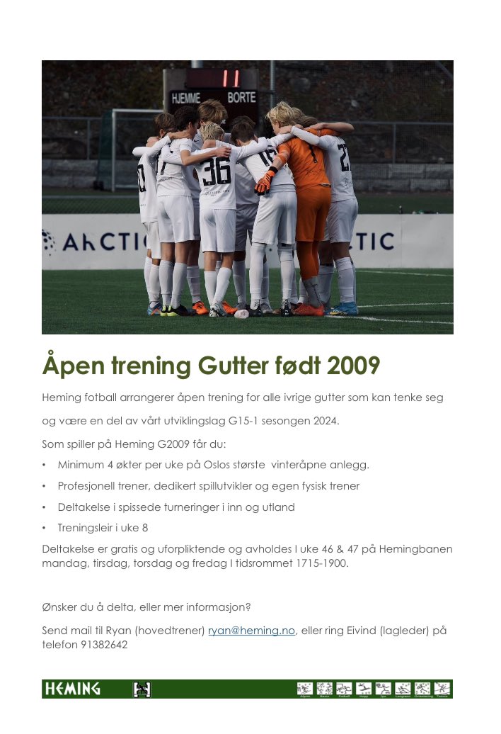 Heming Fotball tweet media