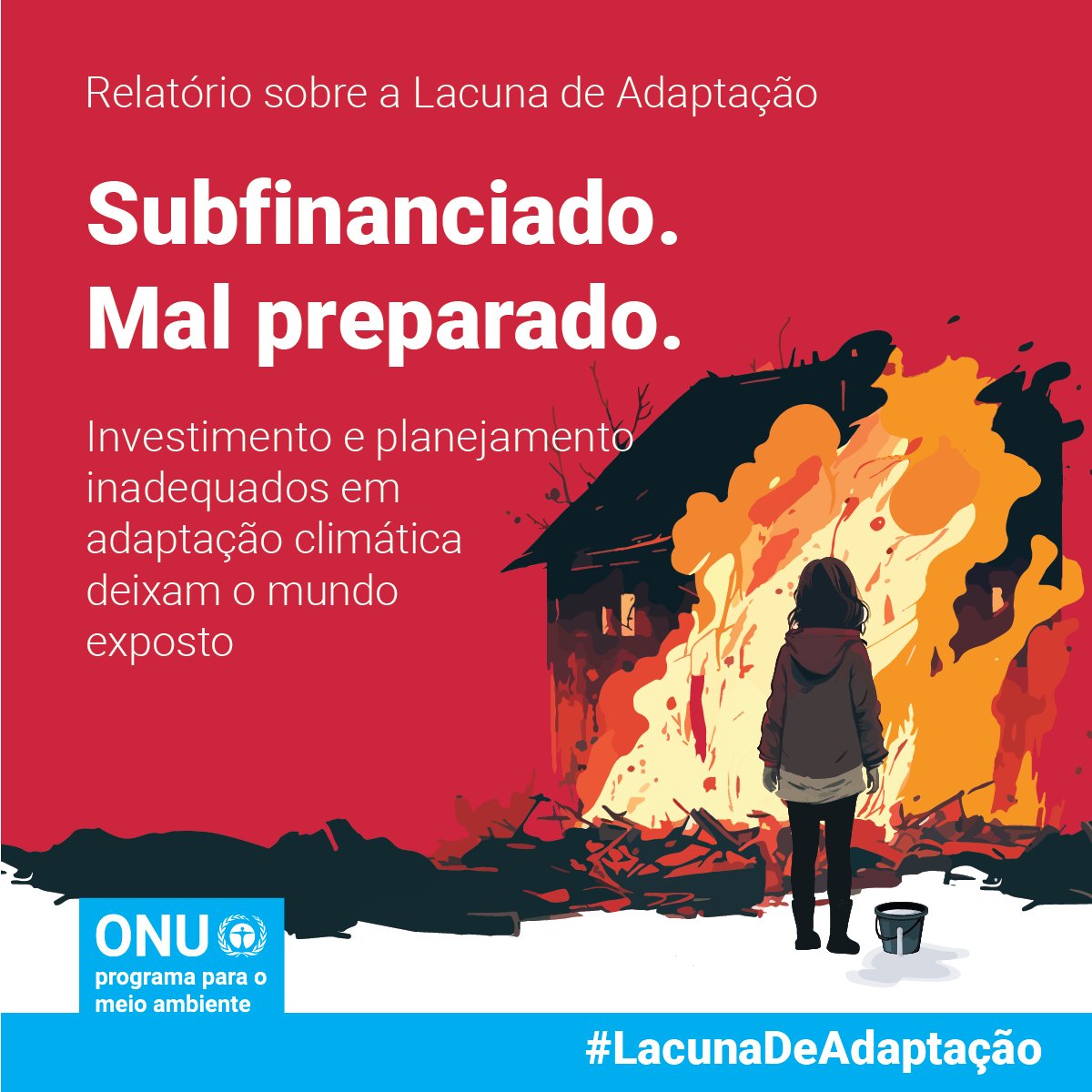 O Relatório sobre a Lacuna de Adaptação 2023 do PNUMA revela que a lacuna financeira atual é estimada em US$ 194-366 bilhões por ano.

Saiba mais sobre as ações que precisam ser tomadas para enfrentar a crescente #CriseClimática: bit.ly/lacuna-adaptac…