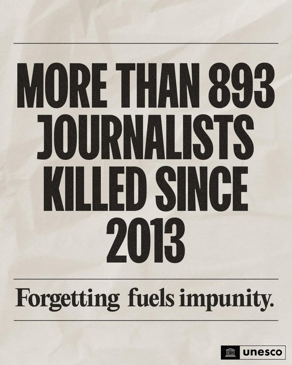 Today, on #EndImpunity for Crimes Against Journalists Day, we salute all the courageous journalists in Ghana who risk their lives to tell the stories that matter.  
In addition to honoring the bravery of those who report for us, let's take proactive steps to establish a world...