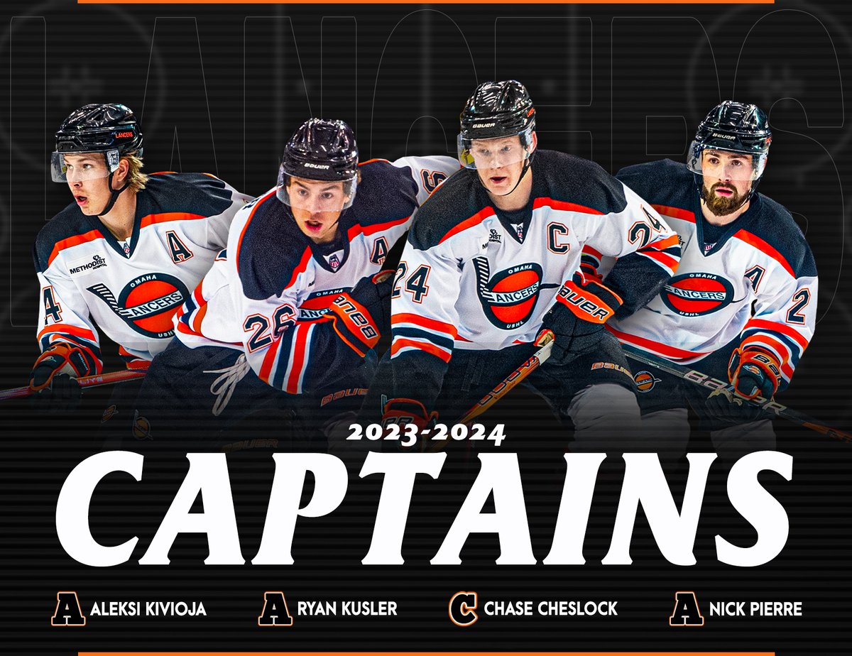 Our 2023-24 Captains are set! ⚔️🔥