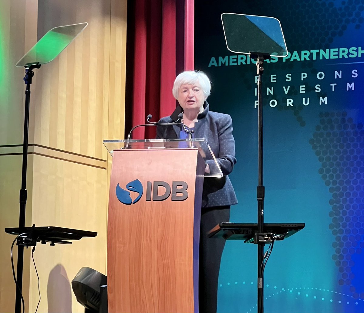 Today, I spoke at the <a href="/the_IDB/">Inter-American Development Bank</a> where I underscored the value of Americas Partnership for Economic Prosperity and the benefits of strengthening cooperation between APEP members since <a href="/the_IDB/">Inter-American Development Bank</a> is a crucial partner to deliver sustainable, private sector-led growth.