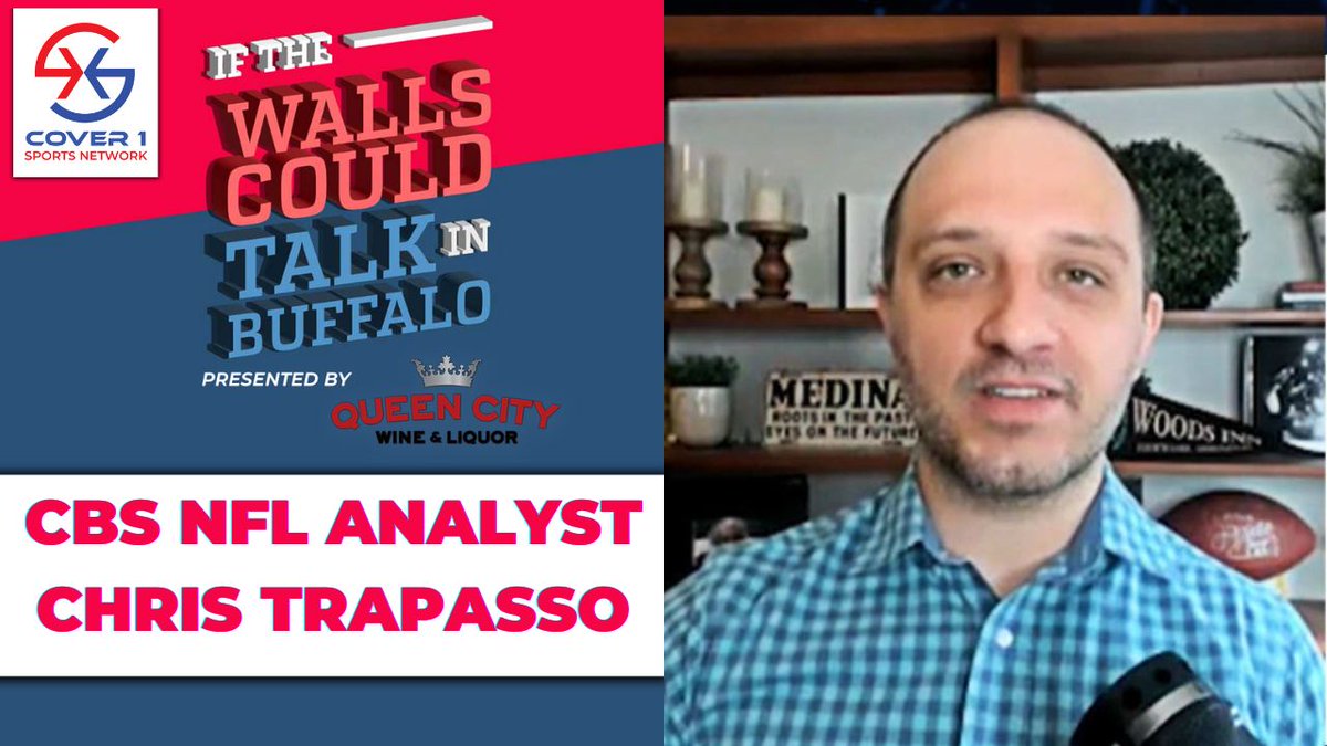 IfBuffalo's tweet photo. 🚨 Now on @Cover1

We talk with @ChrisTrapasso about his hometown football journey from small town Medina to covering the Bills and the NFL for @cbssports!

His thoughts on the team heading into Cincinnati &amp; the day-to-day grind of scouting!  

https://t.co/UhqCxHdT1w https://t.co/ZCteslrDFO