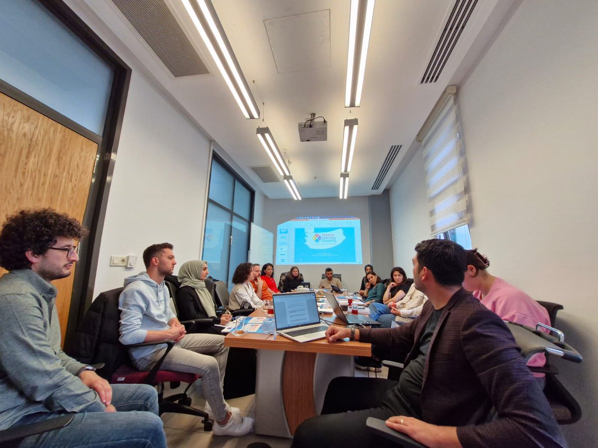 sld_eu's tweet photo. With the cooperation of Sabahattin Zaim Uni &amp; Istanbul MEM @istmem_abhibe, "teachers-as-trainers" session took place within SLD Project implementation 💪 #SCH #KA226 #CCDSHI #EuniPartners  #SpecialLearning #School Education #Erasmus+ https://t.co/Mj8HfK4i2R