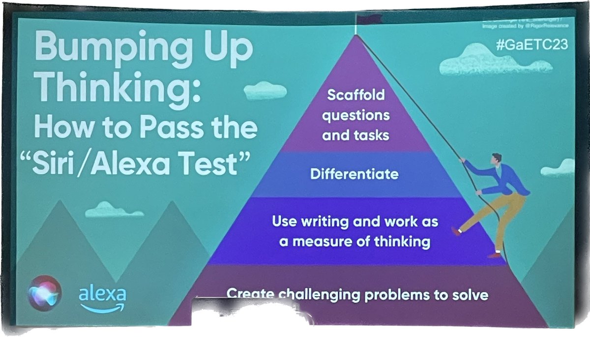 missoneals's tweet photo. @E_Sheninger #GAETC23 #distruptivethinking 🧠💭🧩 sometime lessons are learned from more dramatic experience! https://t.co/yxbDPQ4Q08