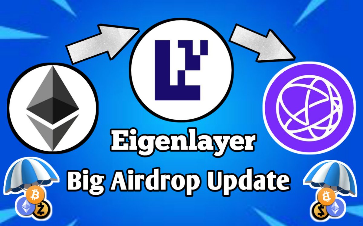 Earn life-changing money by being one of the first to join EigenLayer .

👉 With Coinbase in backers, this is an opportunity like no other.

👉 <a href="/CelestiaOrg/">Celestia</a> CEO Confirmed $EIGEN token , proofs attached 

👉 Eigenlayer raised 64.5M$

Don't miss out! Here's your guide 👇