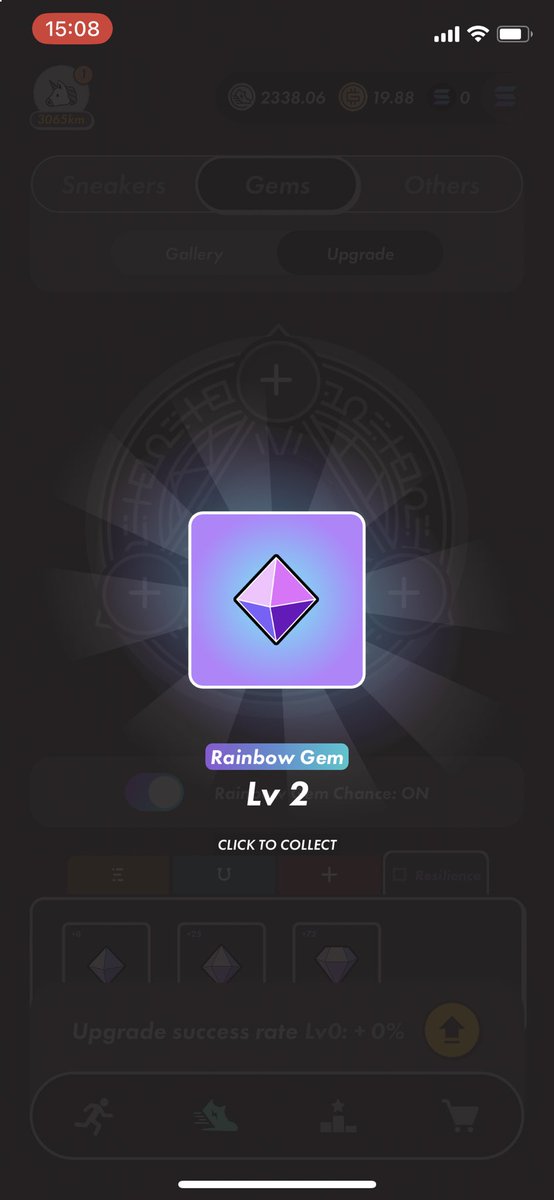 Ol_Dh1's tweet photo. #Stepn #StepnGemsUpgrade
#StepnRainbowGem
πππβ€οΈπππ
My first rainbow gem π₯π
STEPN Activationcode: 29795040 π https://t.co/drB3QQbkyq