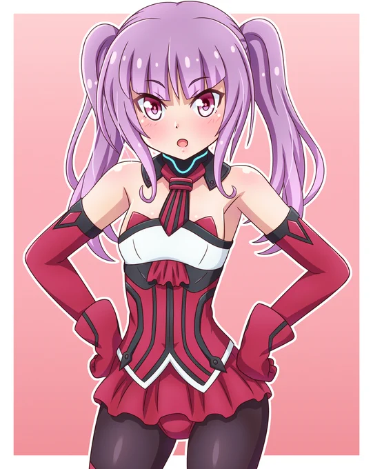 綾香さま お誕生日おめでとうございます 何デニールなんでしょうね #アリスギア #一条綾香生誕祭