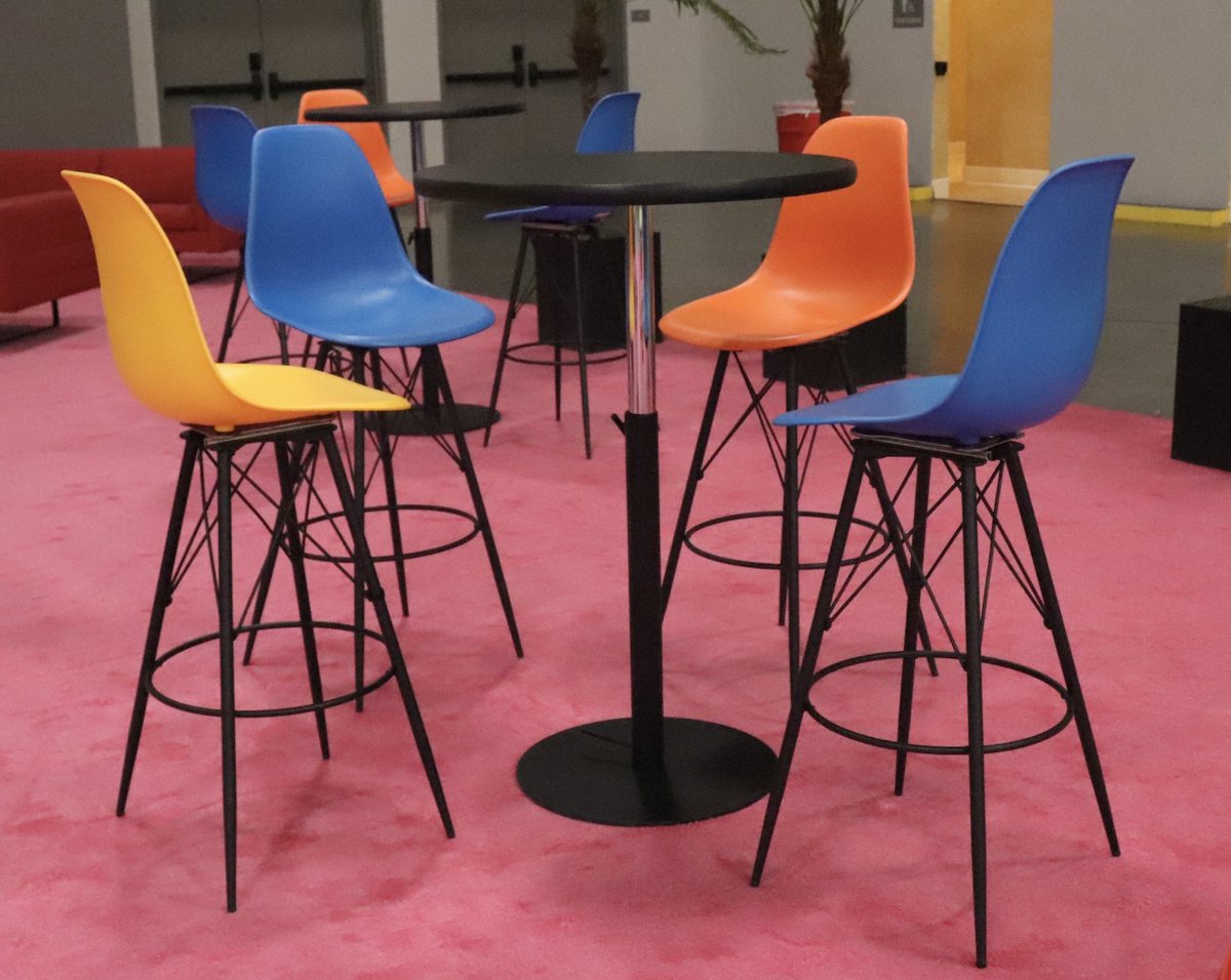 CORTEvents's tweet photo. Our sponsored lounge at @IMEX_Group America was a hub for networking, creativity, and insightful discussions. Attendees enjoyed the comfort of our colorful Chelsea Chairs, enhancing their experience with a burst of color. https://t.co/Uv5pV3bsfV