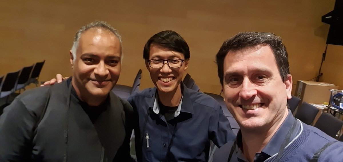With Dr. Marcus Ong from Singapur