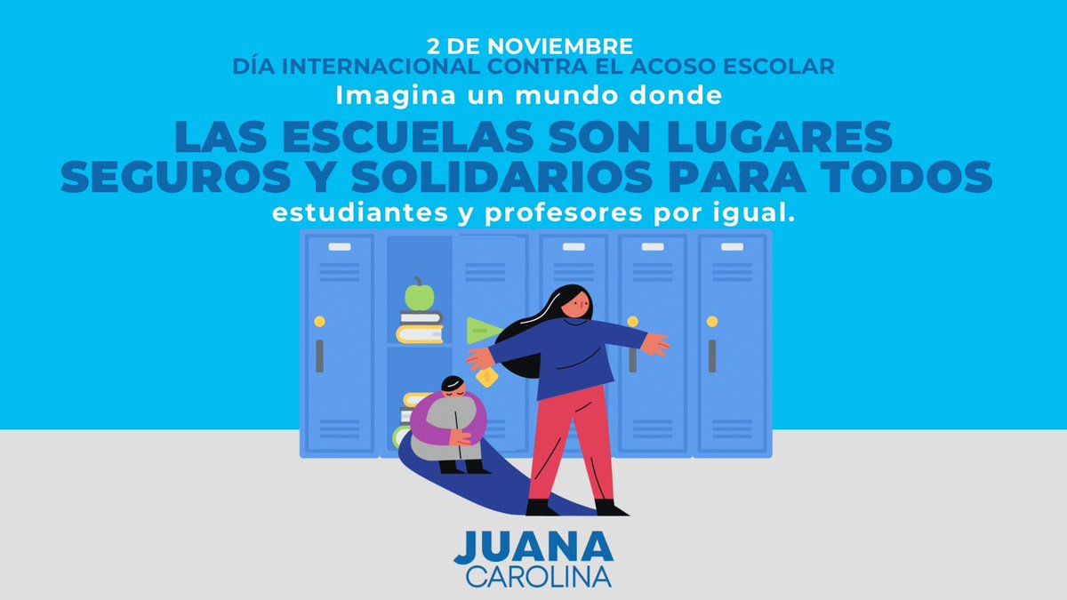 Juana Carolina (@juanacarolinaco) on Twitter photo En el año 2013 fuimos coautoras de la ley 1620 "ley de convivencia escolar". Hoy en día, conscientes de los nuevos desafíos que tra el ciberbullying, comprometemos nuestro trabajo legislativo para propiciar una reforma a este marco jurídico. <a href="/CamaraColombia/">Cámara de Representantes de Colombia</a> <a href="/soyconservador/">Partido Conservador</a> En el año 2013 fuimos coautoras de la ley 1620 "ley de convivencia escolar". Hoy en día, conscientes de los nuevos desafíos que tra el ciberbullying, comprometemos nuestro trabajo legislativo para propiciar una reforma a este marco jurídico. <a href="/CamaraColombia/">Cámara de Representantes de Colombia</a> <a href="/soyconservador/">Partido Conservador</a>