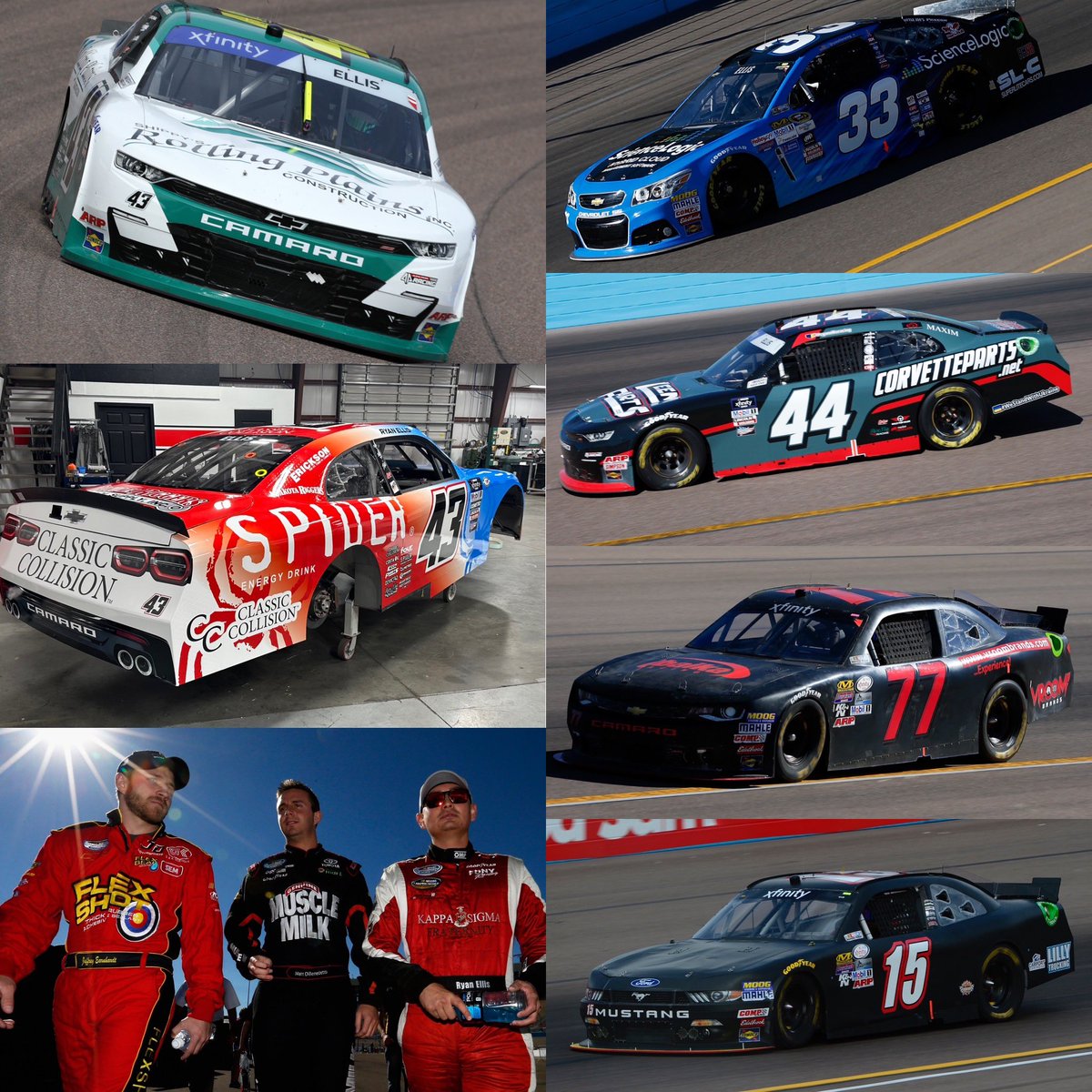 Ryan Ellis (@ryanellisracing) on Twitter photo 📍<a href="/phoenixraceway/">Phoenix Raceway</a>
One of my favorite tracks on the schedule. Made my cup debut there and have always loved racing there. Really excited to get there with <a href="/SpiderEnergy/">Spider Energy Drink</a>, <a href="/classicollision/">Classic Collision</a>, <a href="/DakotaRiggers/">Dakota Riggers</a>, & <a href="/EricksonMfg/">Erickson Mfg</a>!
Let’s finish this year out strong! <a href="/TeamAlphaPrime/">Alpha Prime Racing</a> 📍<a href="/phoenixraceway/">Phoenix Raceway</a>
One of my favorite tracks on the schedule. Made my cup debut there and have always loved racing there. Really excited to get there with <a href="/SpiderEnergy/">Spider Energy Drink</a>, <a href="/classicollision/">Classic Collision</a>, <a href="/DakotaRiggers/">Dakota Riggers</a>, & <a href="/EricksonMfg/">Erickson Mfg</a>!
Let’s finish this year out strong! <a href="/TeamAlphaPrime/">Alpha Prime Racing</a>