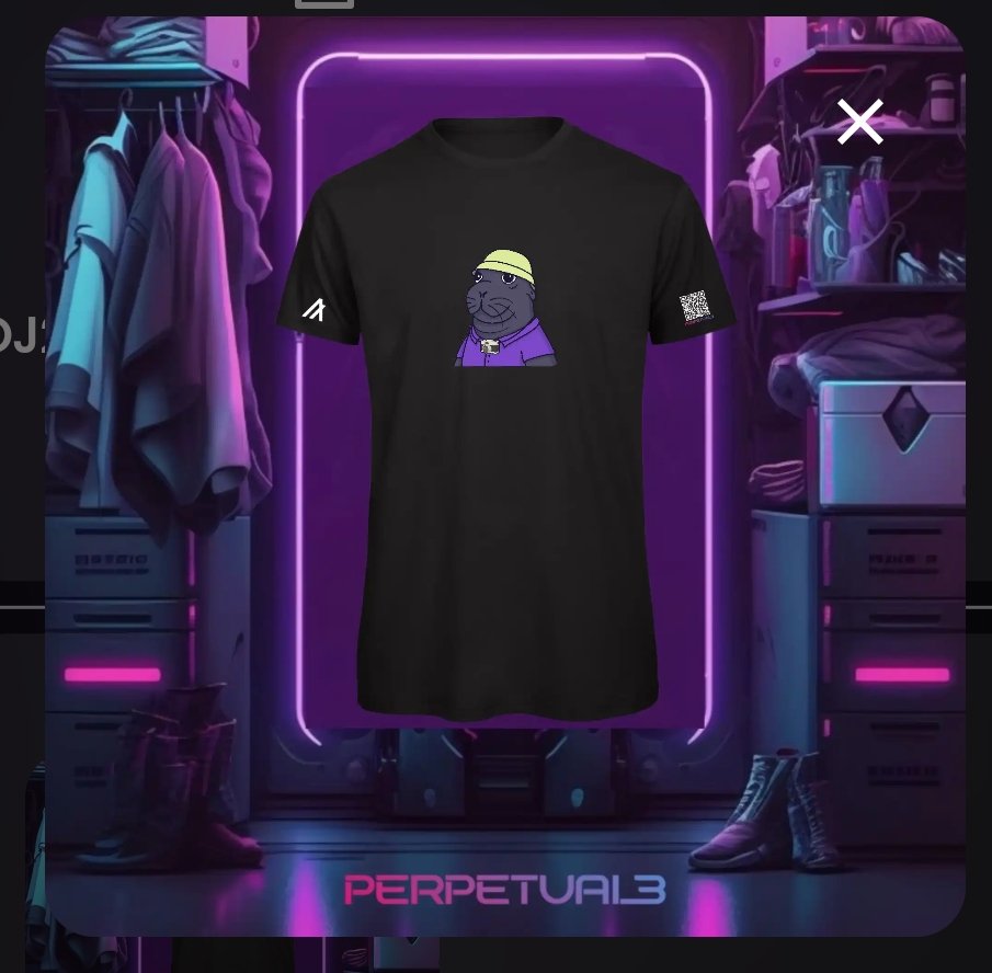 TheWatcher (@thewatcher2747) on Twitter photo I bought an nft t-shirt on <a href="/PerpetualWeb3/">Perpetual3 | e-commerce for Web3 culture</a>! I can't wait to receive it. Also, what's the QR code for? I bought an nft t-shirt on <a href="/PerpetualWeb3/">Perpetual3 | e-commerce for Web3 culture</a>! I can't wait to receive it. Also, what's the QR code for?