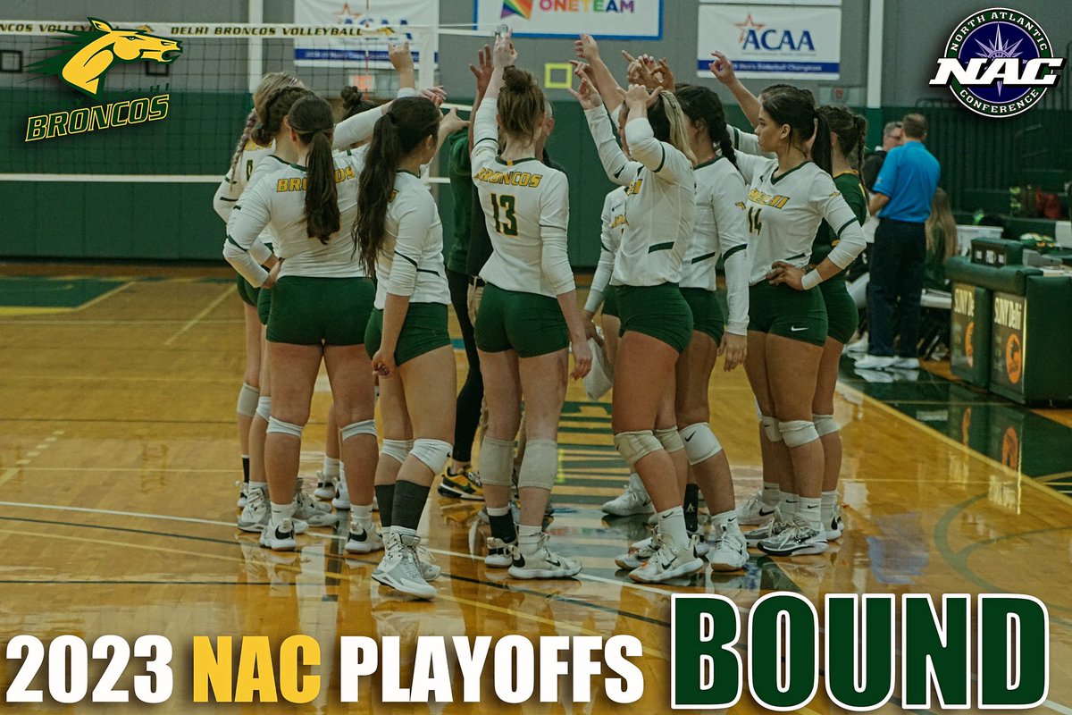Your <a href="/SUNYDelhiVB/">SUNY Delhi Volleyball</a> team is headed to the North Atlantic Championships starting this Saturday!

The Broncos will travel to Eastern Nazarene for a NAC West Quarterfinal Matchup with the Lions at 2:00 PM!

Read their preview article below!

new.express.adobe.com/webpage/OVZ5Sl…