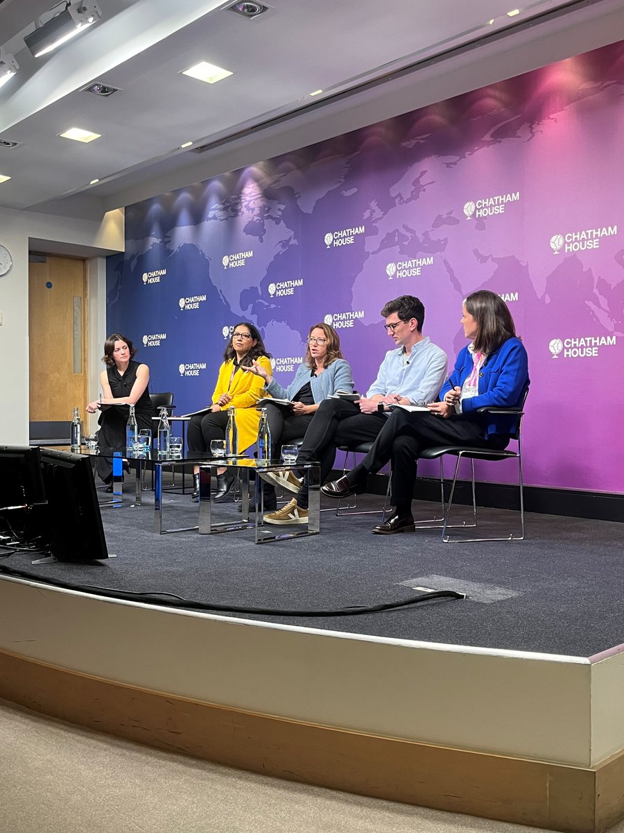 Marking one month in the job! Our CEO, @sherrymadera, spoke @ChathamHouse #CHClimate Conference yesterday about climate transition plans in action, encouraging attendees to “make data our friend” and use it to drive #climateaction. Many thanks to fellow panelists from…