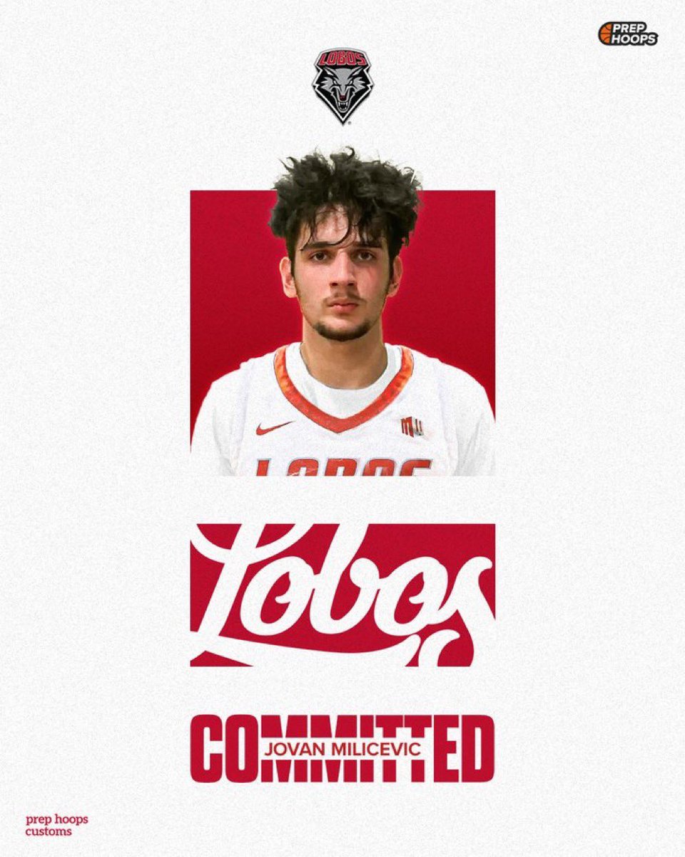 2024 Jovan Milicevi (@JovanMilicevi13) out of Arizona has 𝗖𝗢𝗠𝗠𝗜𝗧𝗧𝗘𝗗 to New Mexico!

Custom Graphics: prephoops.com/custom-graphics