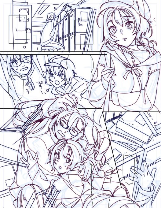 冬コミに向けて趣味を丸出しにした本番シーンまでの導入がクソ長いエロ漫画を描こうと思いましてね 