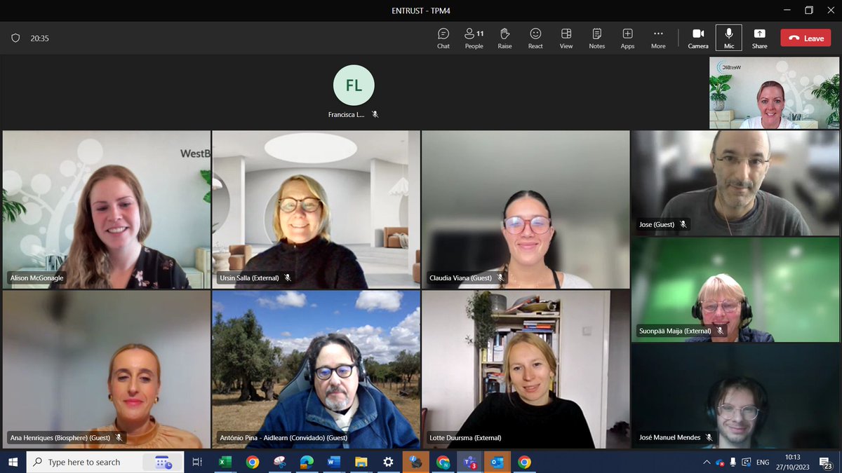 EntrustEuropa's tweet photo. The 4th partner meeting of @EntrustEuropa
took place last Friday virtually where partners presented piloting results and feedback. 
Also they discussed upcoming National &amp; International Conferences.  
Have you visited the project's 𝙬𝙚𝙗𝙨𝙞𝙩𝙚? 👇 https://t.co/frr7OOe6rv https://t.co/4K9qofl3Bf
