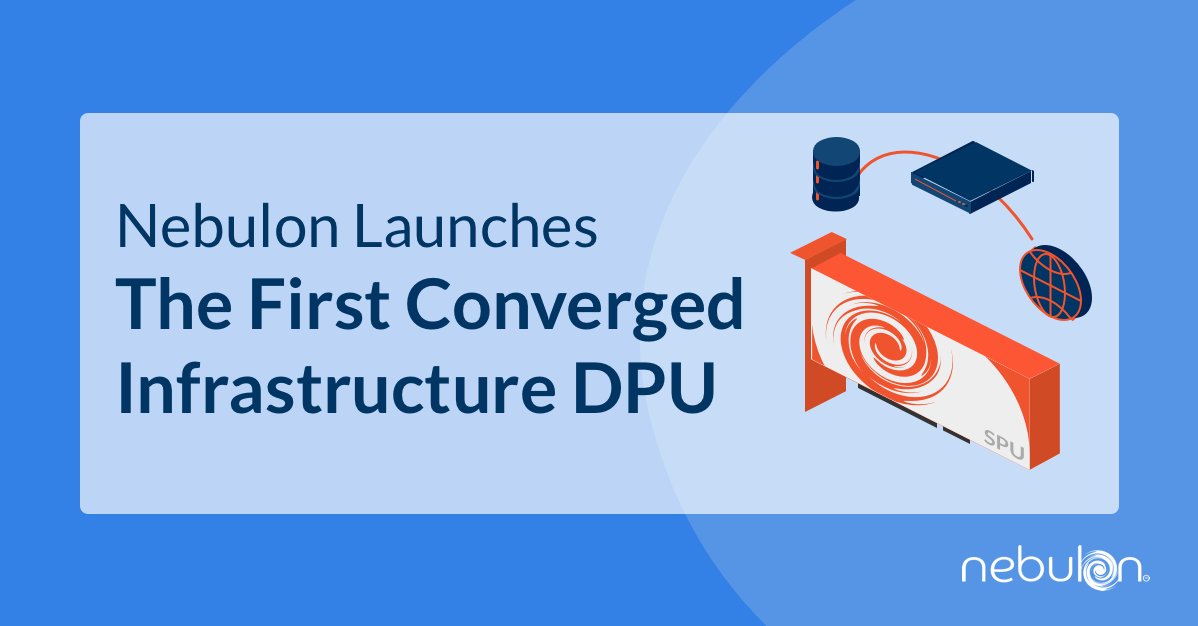 Learn how <a href="/Nebulon/">Nebulon</a>’s new Services Processing Unit (SPU) with @NVIDIA BlueField-3 Reduces Server, Licensing, and Energy Costs by 25% and Enables Rapid Ransomware Detection &amp; Recovery.

Read the announcement: bit.ly/46W0NIu