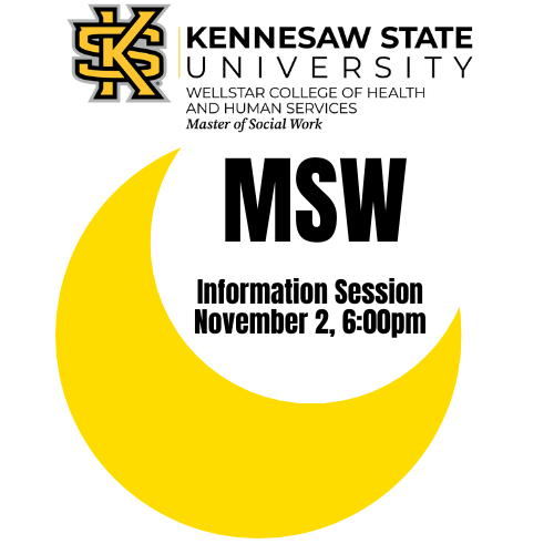 wellstarcollege's tweet image. 🌟 Join us TONIGHT! November 2, 2023, at 6 p.m. for an exclusive MSW Information Session. Discover the opportunities, connect with experts, and take the first step towards a rewarding career in social work. 🤝   #MSW #SocialWorkJourney 
#WCHHS #KSU ow.ly/so0750Q3v9m