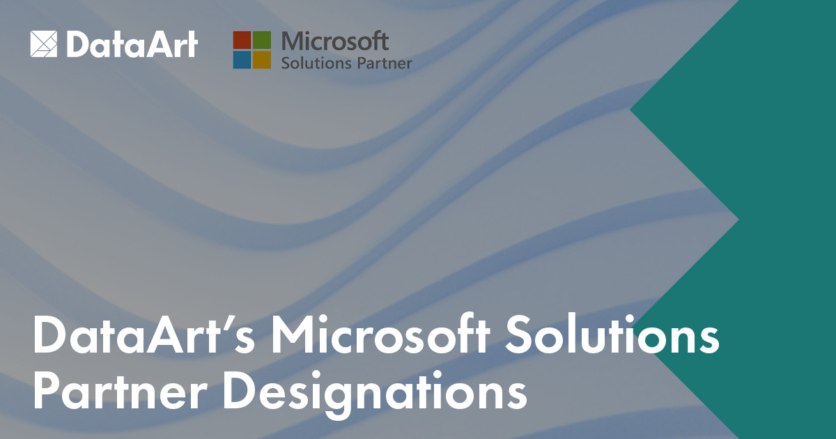 Take a moment to discover more about our recently earned <a href="/Microsoft/">Microsoft</a> Solutions Partner designations and the value they can bring to your organization! bit.ly/47cgtan 
#DataArt #Microsoft #MicrosoftPartner #MicrosoftDesignations #AzureCloud