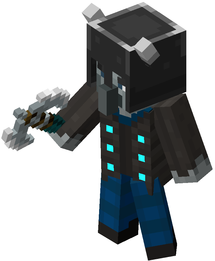 IllagerSuro's tweet image. I forgot this illager existed.. I feel awful
(I don&apos;t own this picture) 
#Minecraftdungeons #vindicator