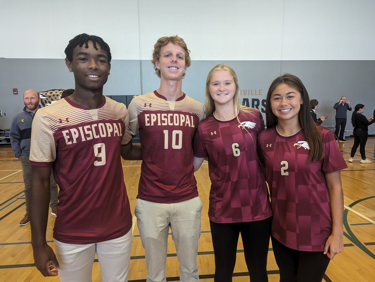 Josh Jenkins, Ford Rachels, Charlotte Seay and Skylar Dancel are here with <a href="/EpiscopalEagles/">Episcopal Eagles</a> soccer.