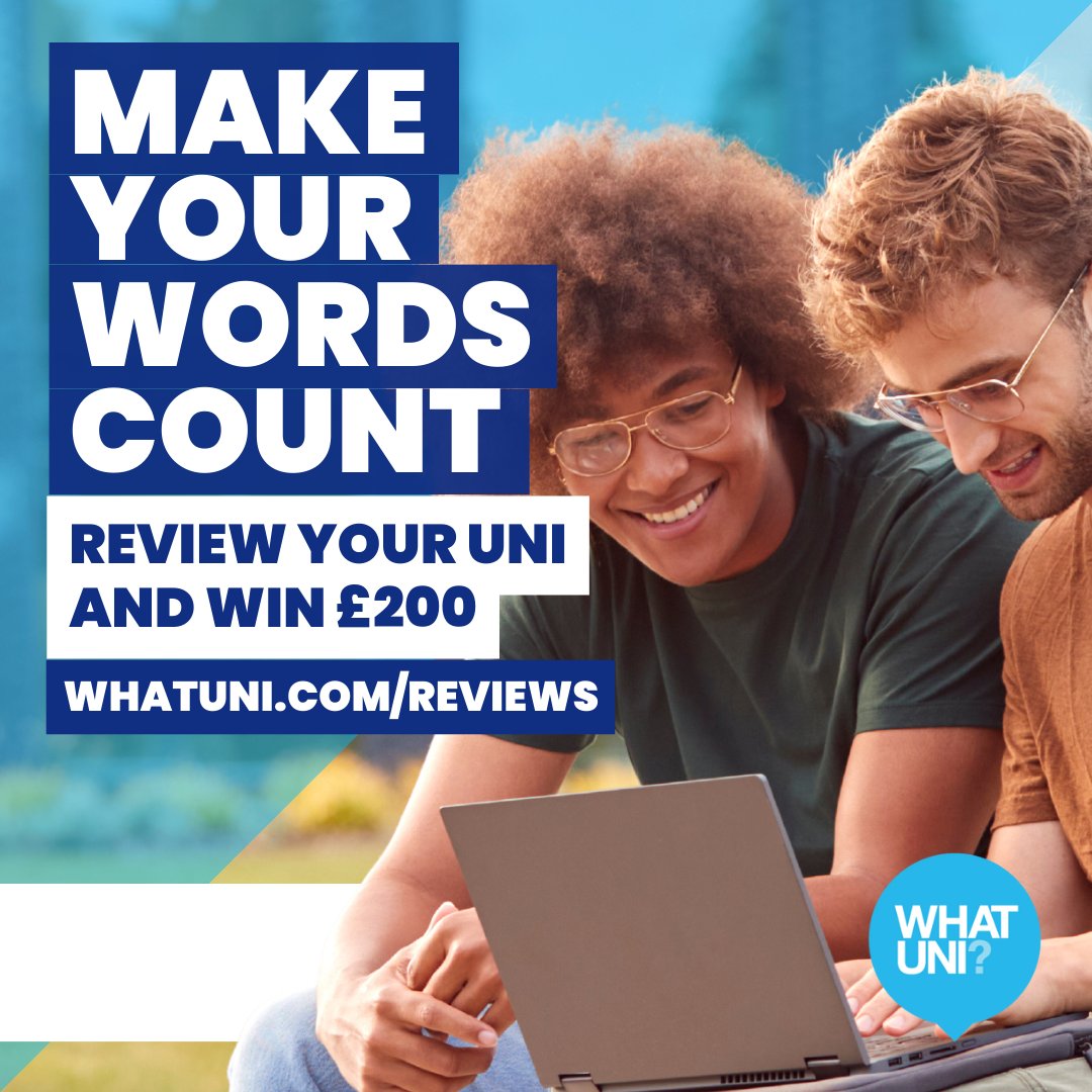 Loughborough SU (@loughboroughsu) on Twitter photo Feeling lucky to win Β£200? Share your reviews for <a href="/lborouniversity/">Loughborough University</a>! WUSCAs rank universities based on student feedback about support, facilities, lecturers, and teaching quality + more.. have your say today!
π whatuni.com/university-revβ¦ - Only a few minutes! #WUSCAS πππ° Feeling lucky to win Β£200? Share your reviews for <a href="/lborouniversity/">Loughborough University</a>! WUSCAs rank universities based on student feedback about support, facilities, lecturers, and teaching quality + more.. have your say today!
π whatuni.com/university-revβ¦ - Only a few minutes! #WUSCAS πππ°
