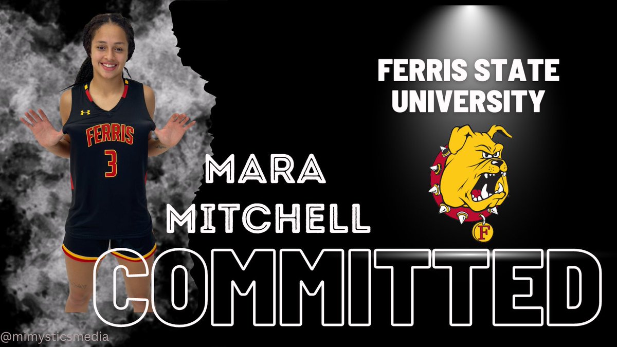 Let’s go!!! Huge congratulations to @MaraMit93694520 on her commitment to @FerrisWBBall!! @MImystics