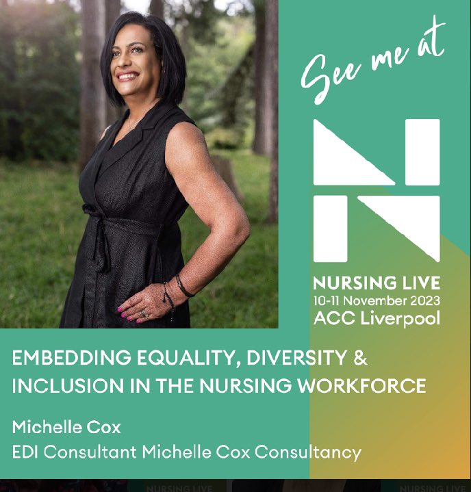 I’m extremely proud to be speaking at #NursingLiveUK, the first event of its kind in the UK, in my home city #Liverpool Nursing Live is a brand new professional and personal development event for everyone in nursing from students to senior leaders. #NursingLiveUK @NursingLiveUK