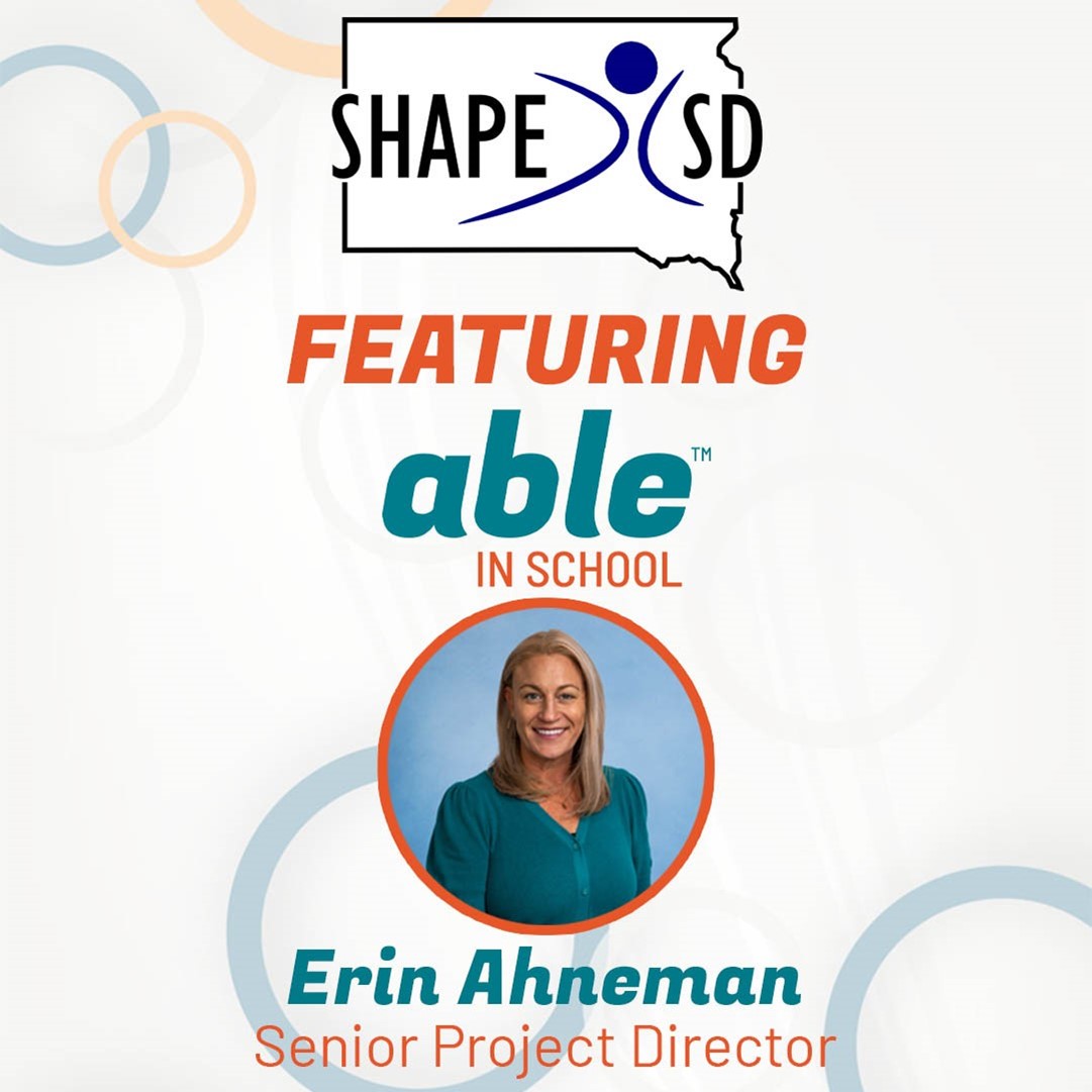 ableinschool's tweet photo. South Dakota PE educators! Able in School is at the South Dakota SHAPE conference today! Join us as we share about educating all abilities. We're on a mission to empower educators! See you!
@SHAPE_SD #SHAPESD23 #ableinschool #ableinaction #inclusive #community #inspiration https://t.co/Jxuy8LgvS1