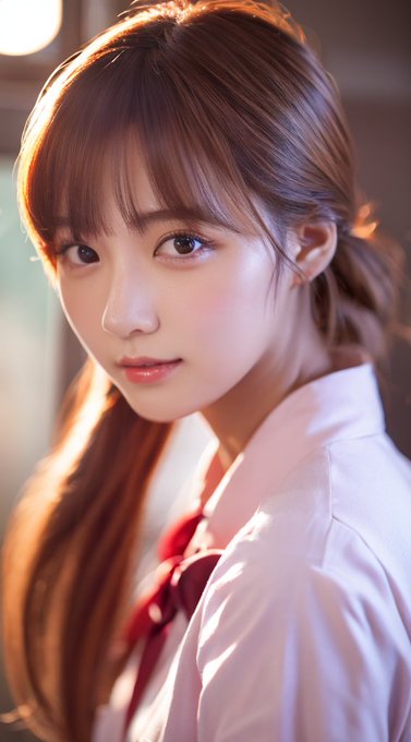 インタビュー終わったよ❣️楽しかった😆  今日は気分が良いのでアップしちゃおっと🎀 JK時代のえりはこんな感じだったよ✨画質悪い昔の写真も綺麗にできるのがAIのすごいところだね😊  どう？？かわいい？？<a href="/tag/ai%E3%81%88%E3%82%8A%E3%81%88%E3%82%8A"class="tags"><span>#aiえりえり</span></a>