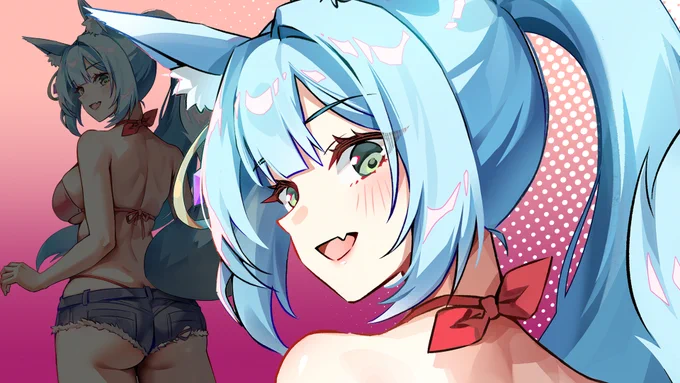Distracted fox girl Reine thinks you're kinda  