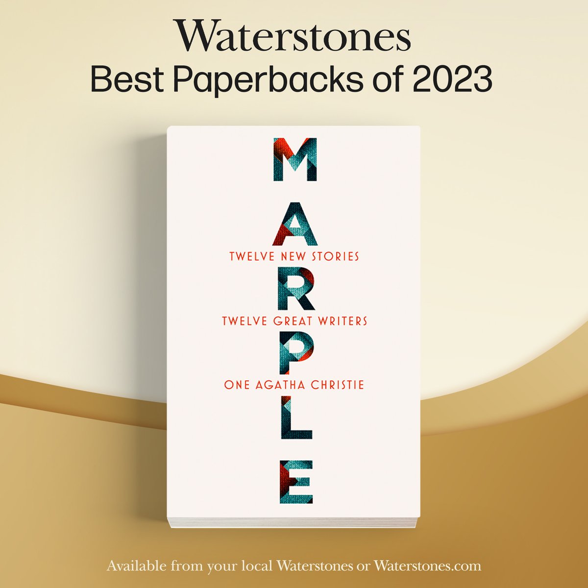 🎉Marple is a @Waterstones Best Paperback of 2023! Congratulations to our 12 #Marple authors: @NaomiAllthenews @LBardugo @AlyssaColeLit @lucyfoleytweets @ellygriffiths @officialnhaynes @JeanKwok @valmcdermid @writerkmc @DredaMBE @katemosse @RuthWareWriter @agathachristie