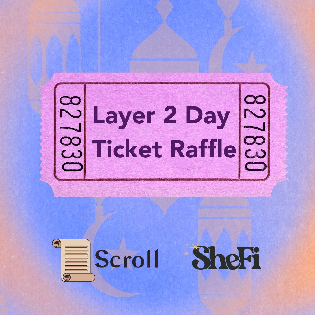 shefiorg's tweet photo. SheFi Summit Perks Contest #2 🇹🇷🎁

We partnered with our friends at @Scroll_ZKP to raffle 18 Layer 2 Day Tickets at @EFDevconnect! 

Must: have a SheFi Summit ticket &amp; attend event 

Extra entries: 
- RT 
- comment 2 pals you'd like to go with   
- follow https://t.co/PvNMK09yEy